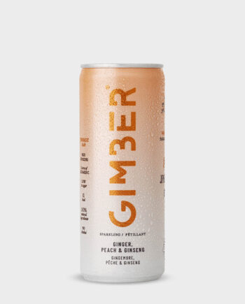 Gimber Ginger, Peach & Ginseng Bio