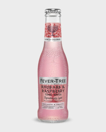 Rhubarb & Raspberry Tonic